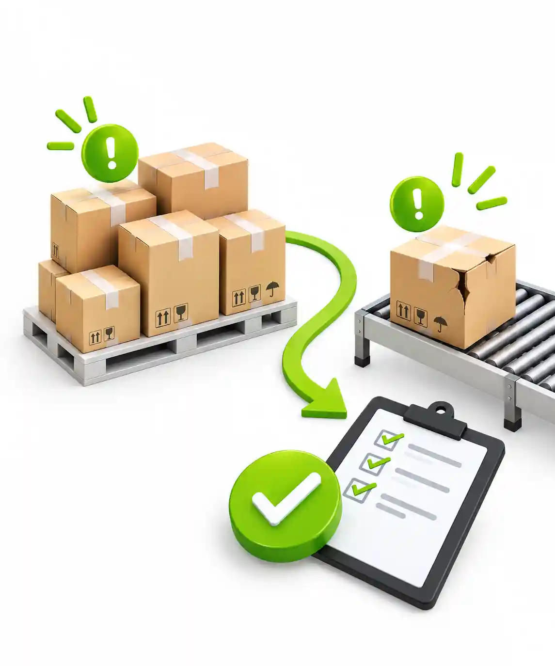 Organized product cartons and inventory health tools